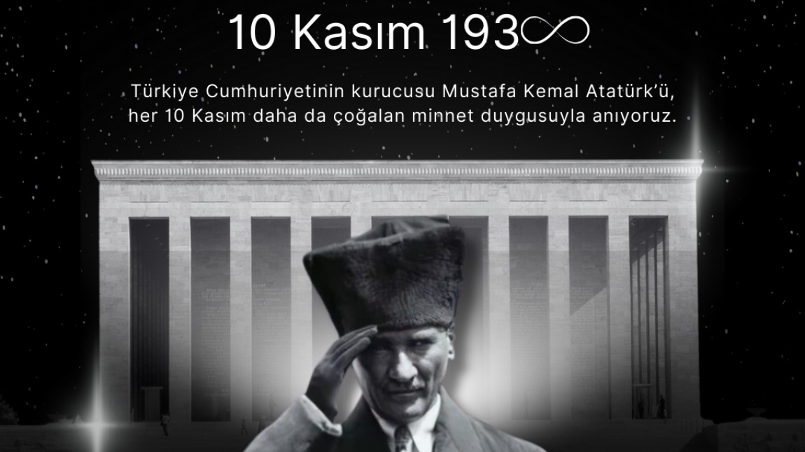 10 Kasım Atatürk'ü Anma Töreni 